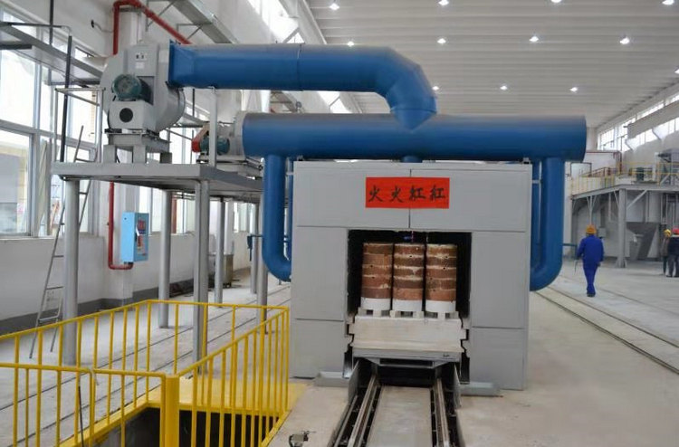 热烈庆祝湖南abpay爱博钱包官网特瓷年产2400吨氧化铝煅烧窑燃烧运行