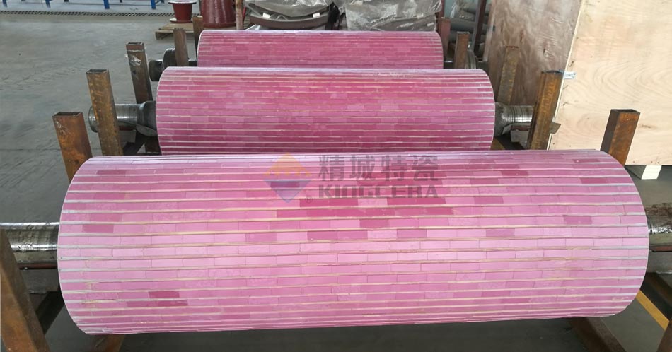 abpay爱博钱包官网特瓷皮带机耐磨陶瓷滚筒防磨解决计划