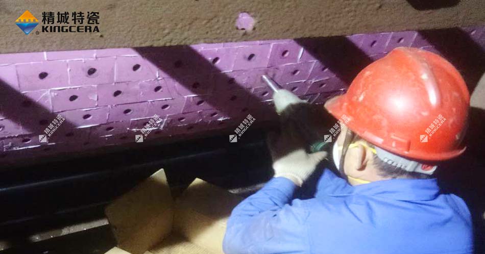 abpay爱博钱包官网牌新型耐磨陶瓷布料机圆辊使用效果