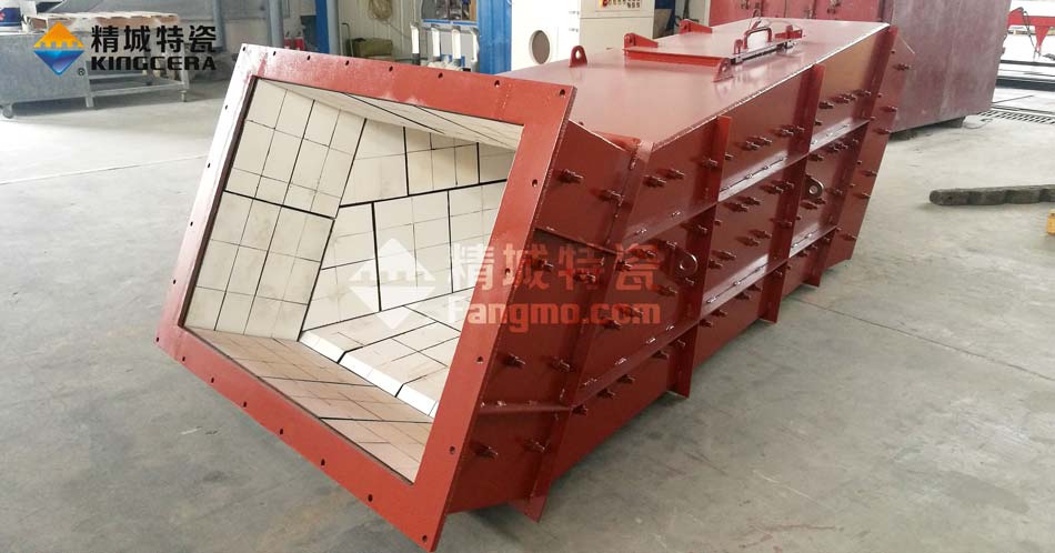 abpay爱博钱包官网特瓷溜槽耐磨陶瓷衬板