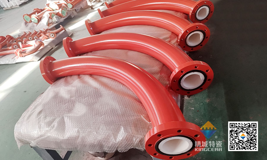 abpay爱博钱包官网特瓷内衬耐磨陶瓷弯头