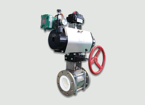 超耐磨耐腐氧化锆陶瓷球阀