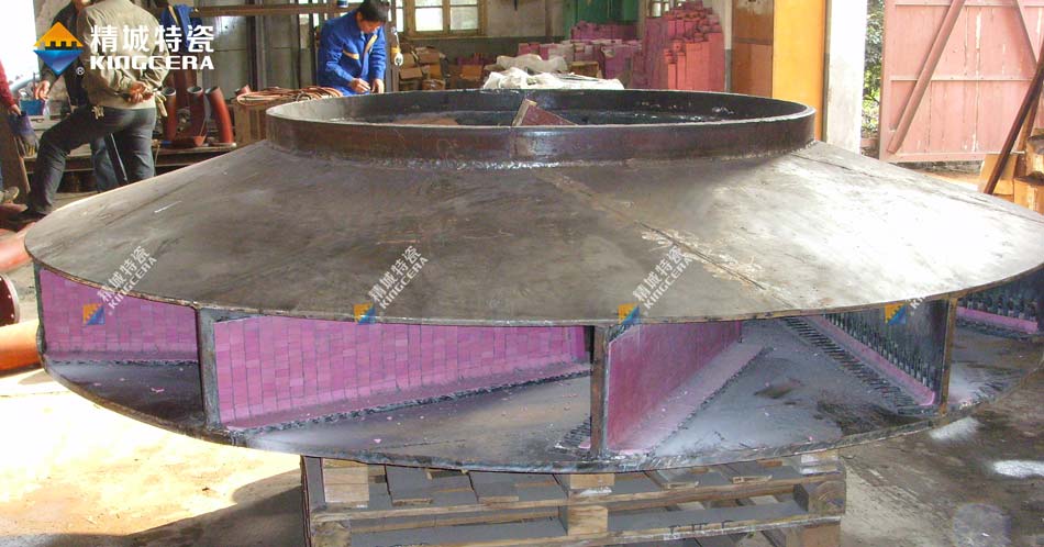 湖南abpay爱博钱包官网耐磨陶瓷风机叶轮|陶瓷风机叶片|陶瓷风机